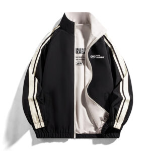 Men's Casual Cardigan Stand-up Collar Jacket Double-sided Wear All-matching