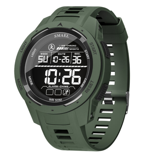 Electronic Watch LED Luminous Digital Display Outdoor Sports - Image 2