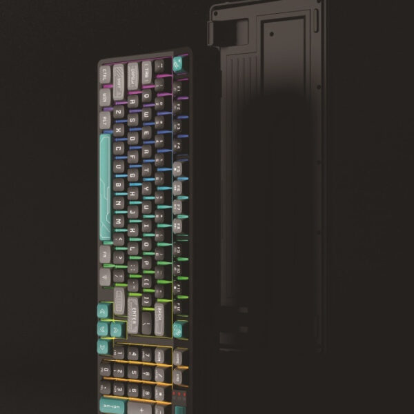 Combination Of Three Color Luminous Machinery Feel Desktop Computer - Image 6