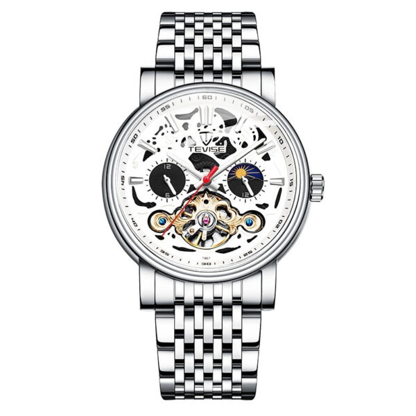 Fashion Tourbillon Waterproof Luminous Mechanical Watch - Image 7