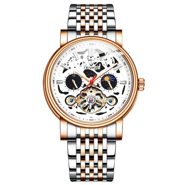 Fashion Tourbillon Waterproof Luminous Mechanical Watch - Image 3