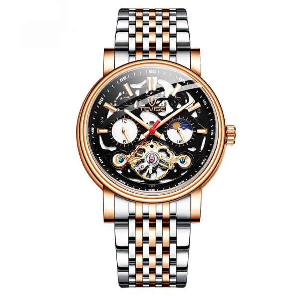 Fashion Tourbillon Waterproof Luminous Mechanical Watch - Image 5