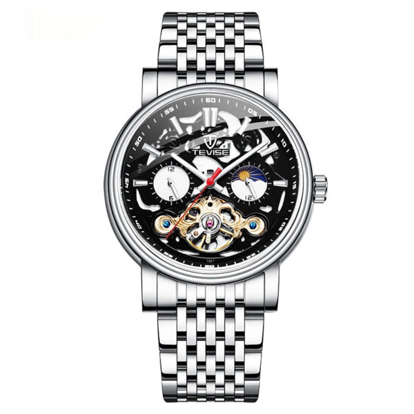 Fashion Tourbillon Waterproof Luminous Mechanical Watch - Image 6