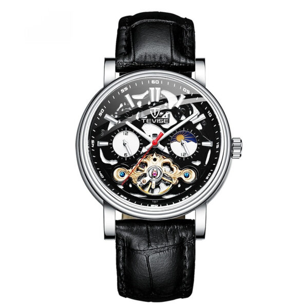 Fashion Tourbillon Waterproof Luminous Mechanical Watch - Image 9