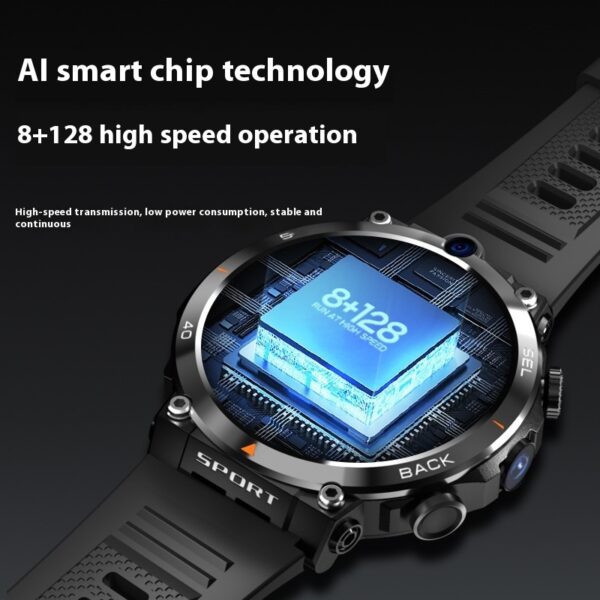 H10 Multi-function Dual Camera Sports Smart Phone Watch - Image 6