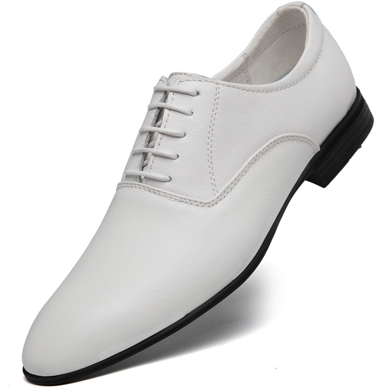 Men's Pointed Business Casual Leather Shoes – Bild 2
