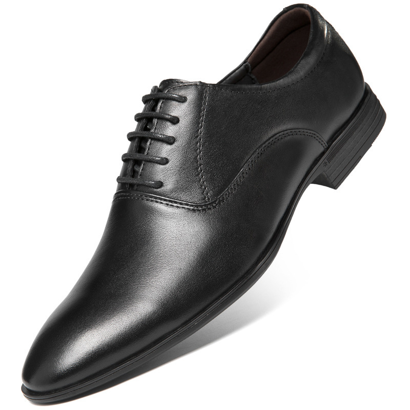 Men's Pointed Business Casual Leather Shoes – Bild 7