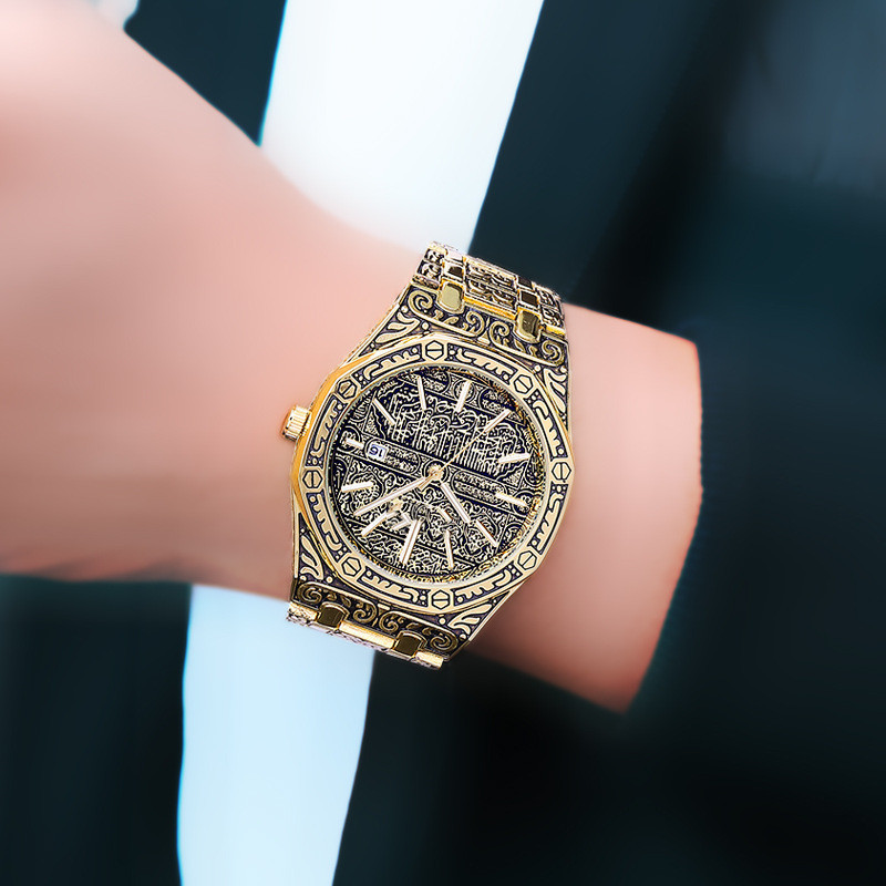 Octagonal Classic Replica Watch Super Luminous Waterproof