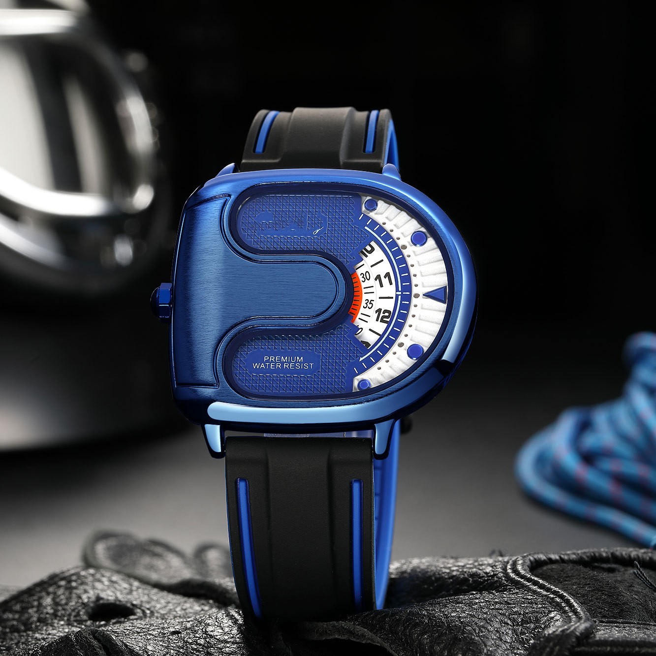 Sports And Leisure Large Dial Men's Quartz Watch — изображение 2