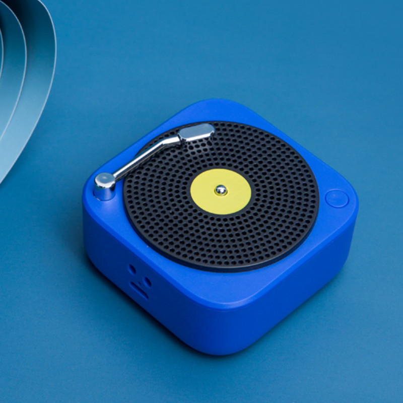 Wireless Mini Portable Audio Multifunction Record Vinyl Speaker - Image 3