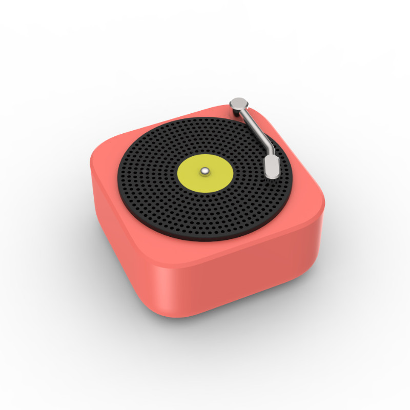 Wireless Mini Portable Audio Multifunction Record Vinyl Speaker - Image 5