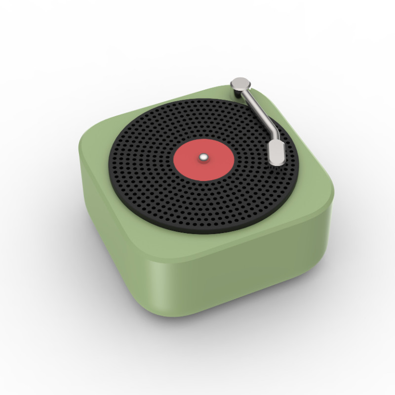 Wireless Mini Portable Audio Multifunction Record Vinyl Speaker - Image 6