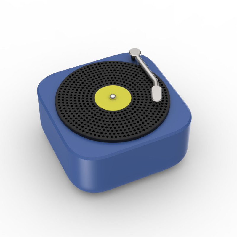 Wireless Mini Portable Audio Multifunction Record Vinyl Speaker - Image 8