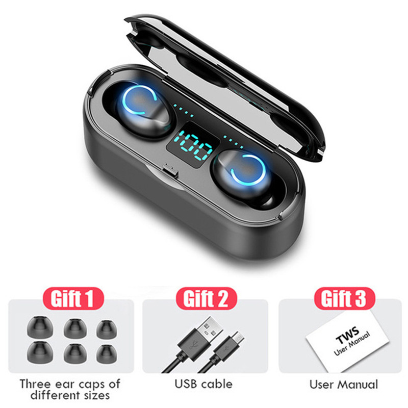Touch Wireless Bluetooth Headset With 5.0 Stereo Display - Image 5