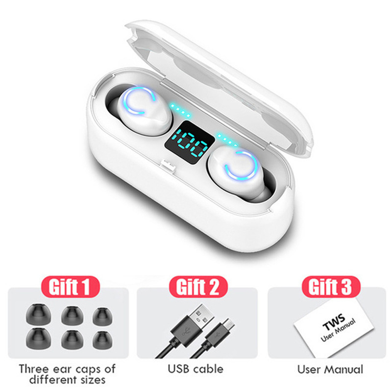 Touch Wireless Bluetooth Headset With 5.0 Stereo Display - Image 3