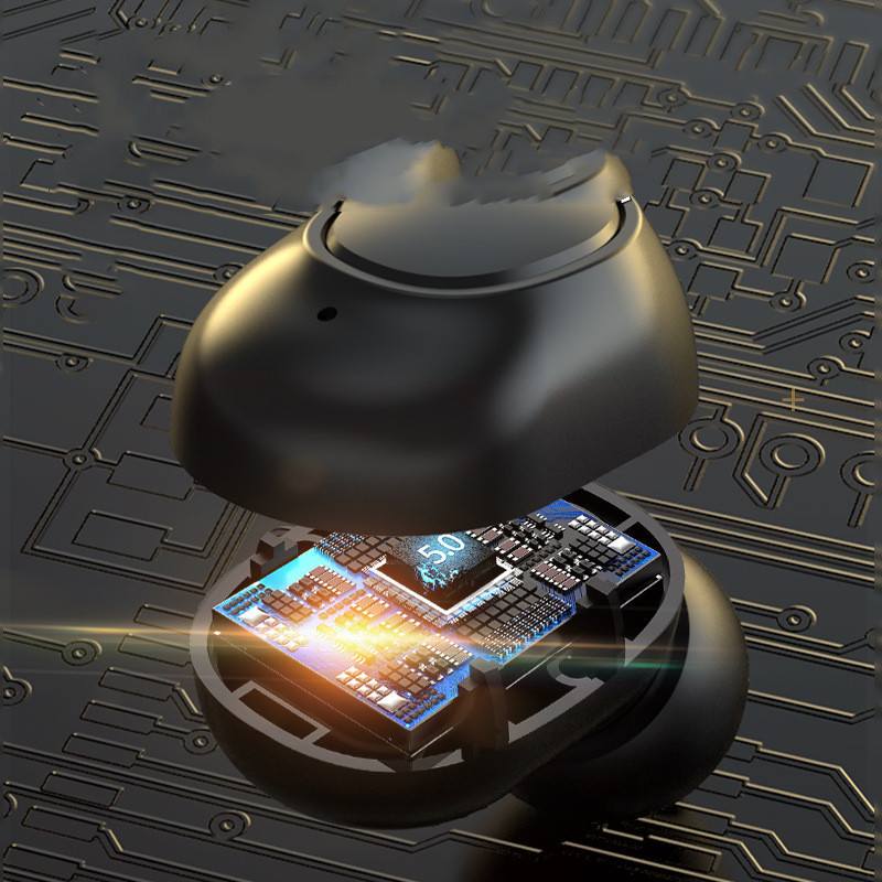 Binaural Stereo Call Earbud Wireless Headset – Bild 4