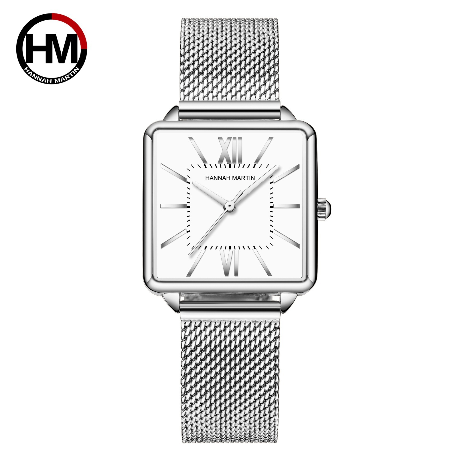 Square student quartz ladies watch – Bild 5