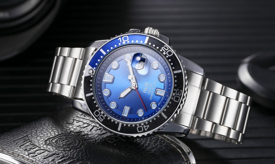 Business Mens Fine Watch Quartz Three-Hand Stainless Steel Band Watch — изображение 3