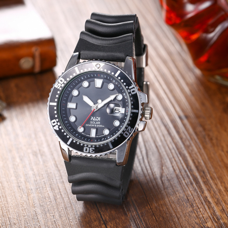 Business Mens Fine Watch Quartz Three-Hand Stainless Steel Band Watch — изображение 10