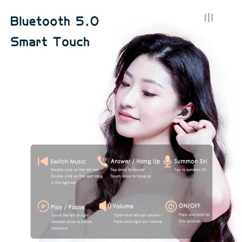 B5 Bluetooth Headset Binaural Digital Display Stereo Bluetooth Headset TWS5.0 Bluetooth Headset 239 Bluetooth Headset – Bild 2