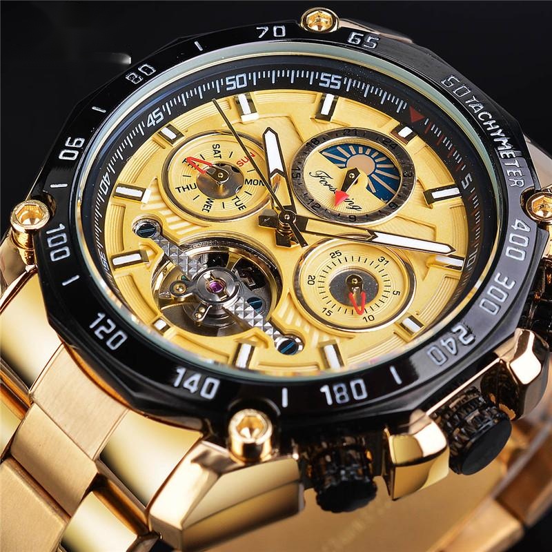 Tourbillon multifunctional waterproof automatic mechanical watch - Image 6