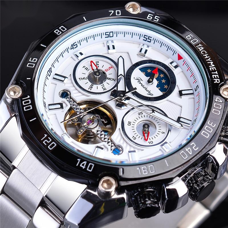 Tourbillon multifunctional waterproof automatic mechanical watch - Image 8