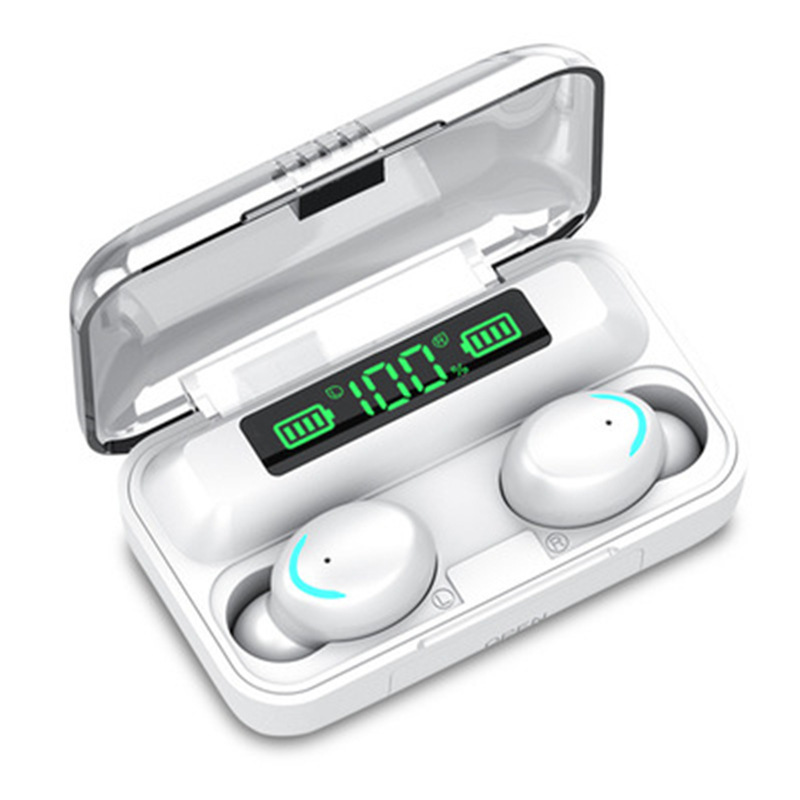 Bluetooth Headset Binaural In-Ear English Cross-Border Private Model Tws Battery Display Touch – Bild 2