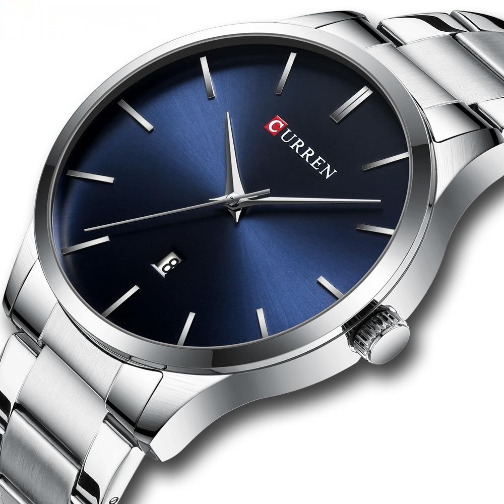 Men's Simple Large Dial Quartz Watch - Image 4