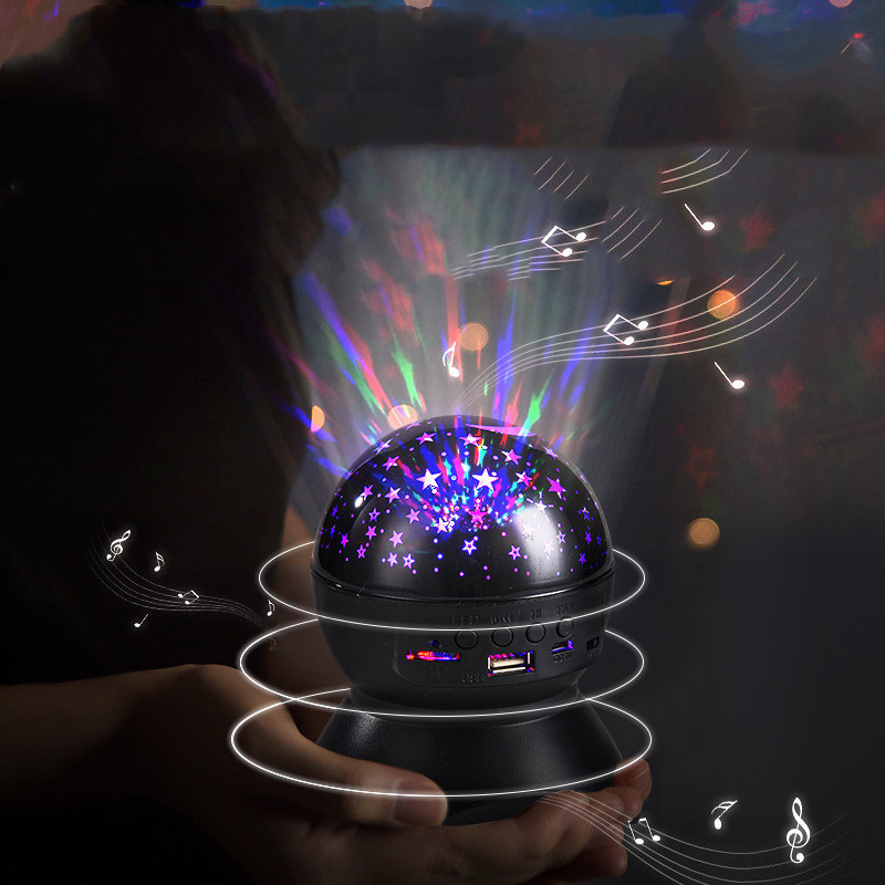 Bluetooth Audio Dream Projector Led Colorful Speakers - Image 4