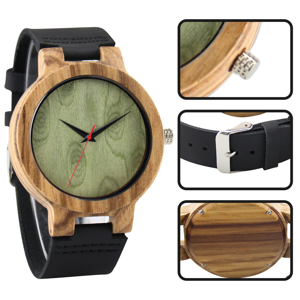 Simple Casual Wood Watch Men — изображение 3
