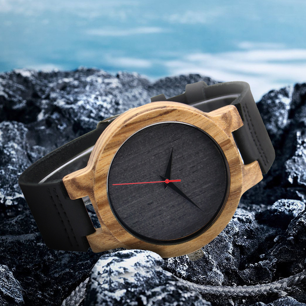 Simple Casual Wood Watch Men — изображение 6