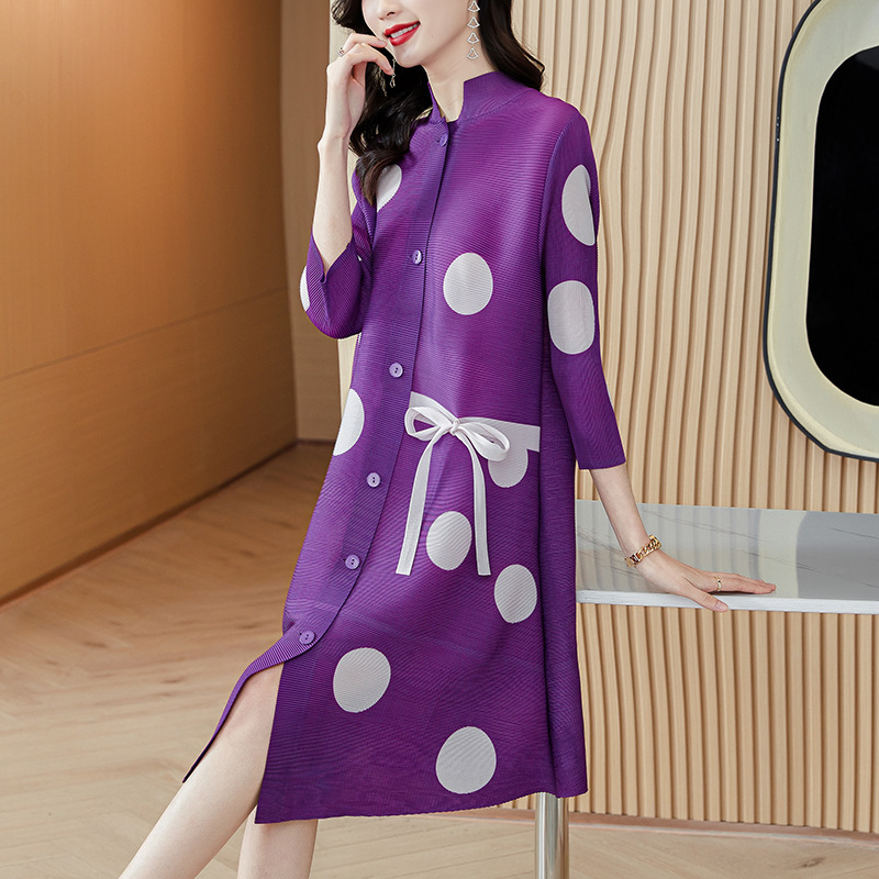 Women's Aging Reduction High End Fashion Large Size Dress - Image 4