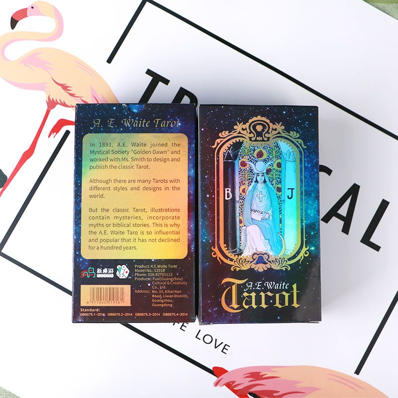 Tarot Deck Set Future Telling English Card — изображение 2