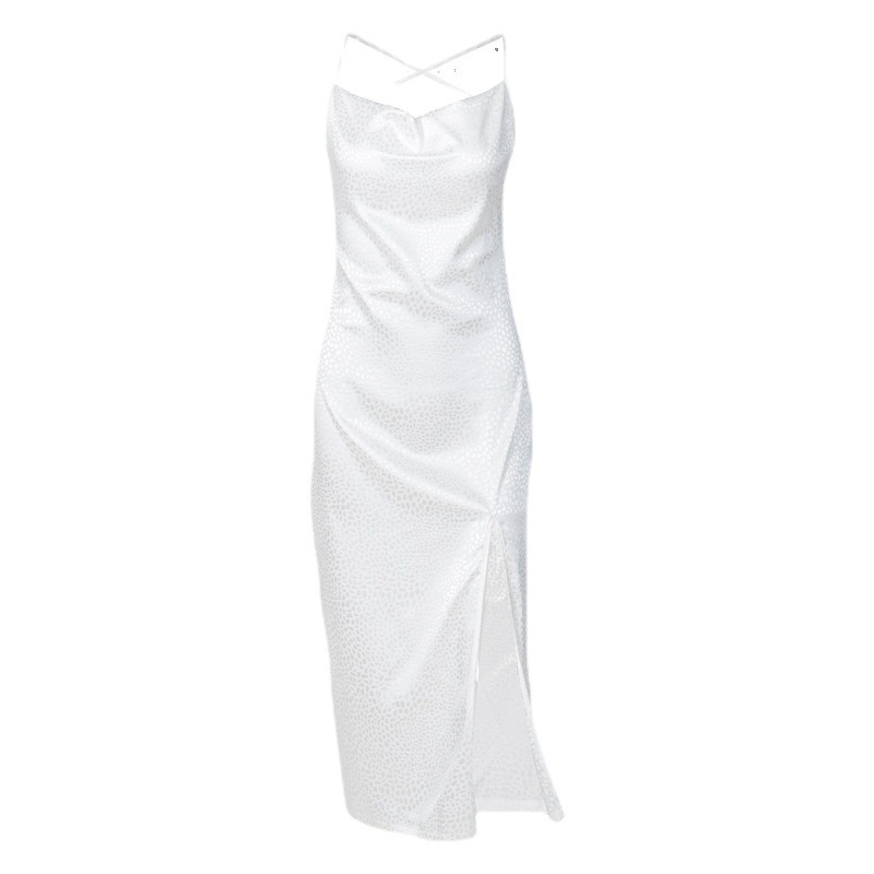 Women's Sling Backless Slit Dress – Bild 7