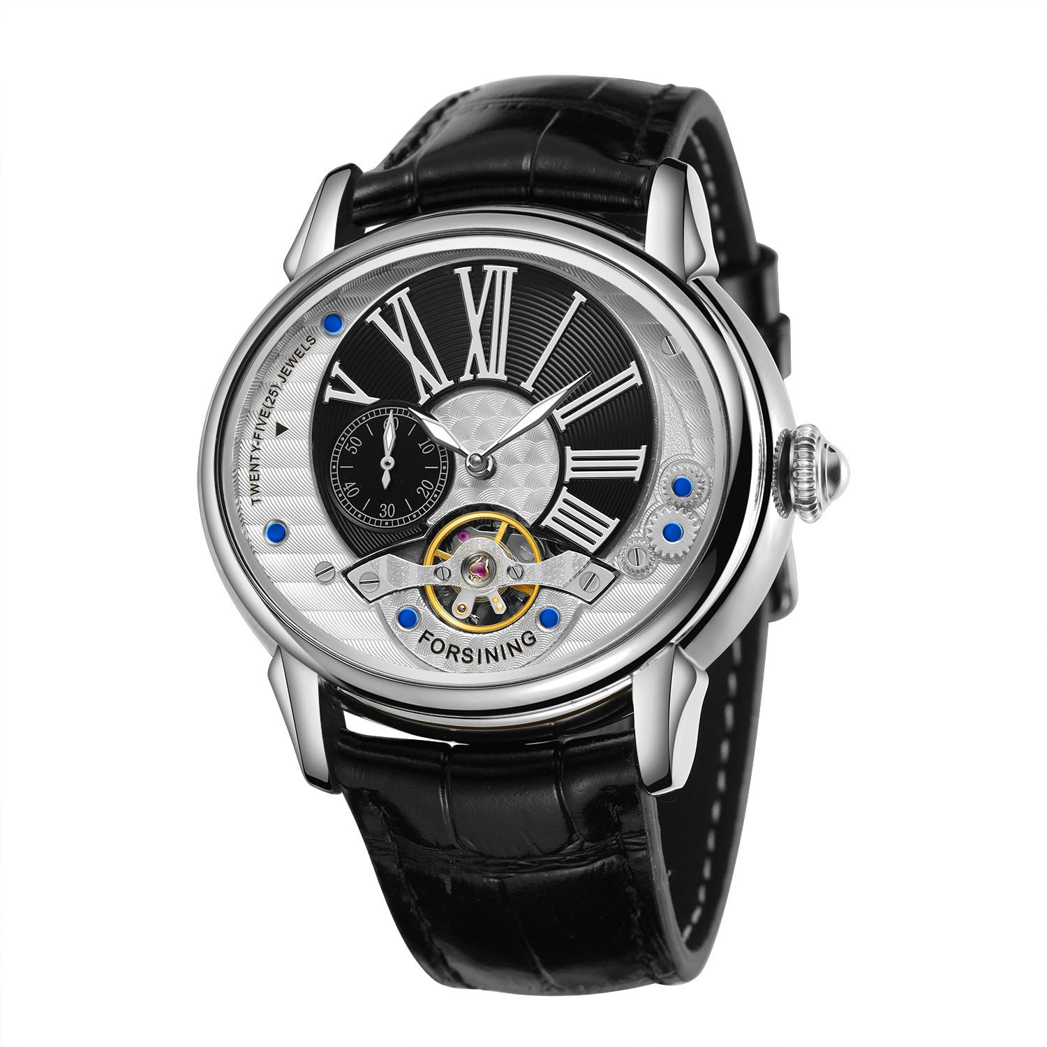 Men's Fashion Dial Flywheel Mechanical Watch - Image 7