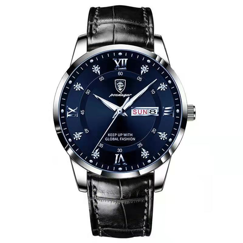 Waterproof Luminous Dual Calendar Men's Watch - Image 7