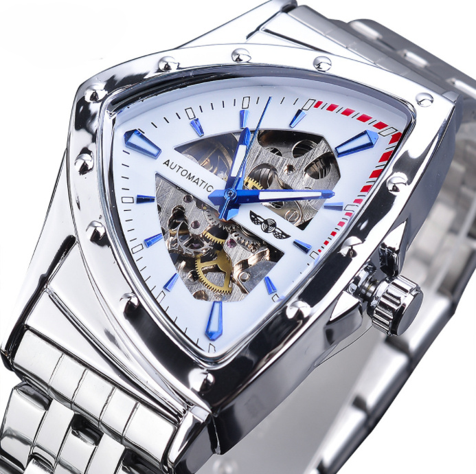 Watch Men's Fashion Hollow Stainless Steel Watch - Image 6