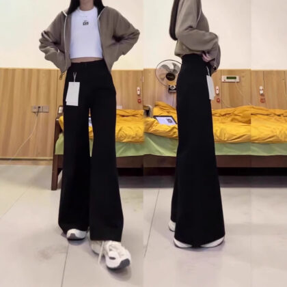 Loose Slimming Wide Leg Straight Pants