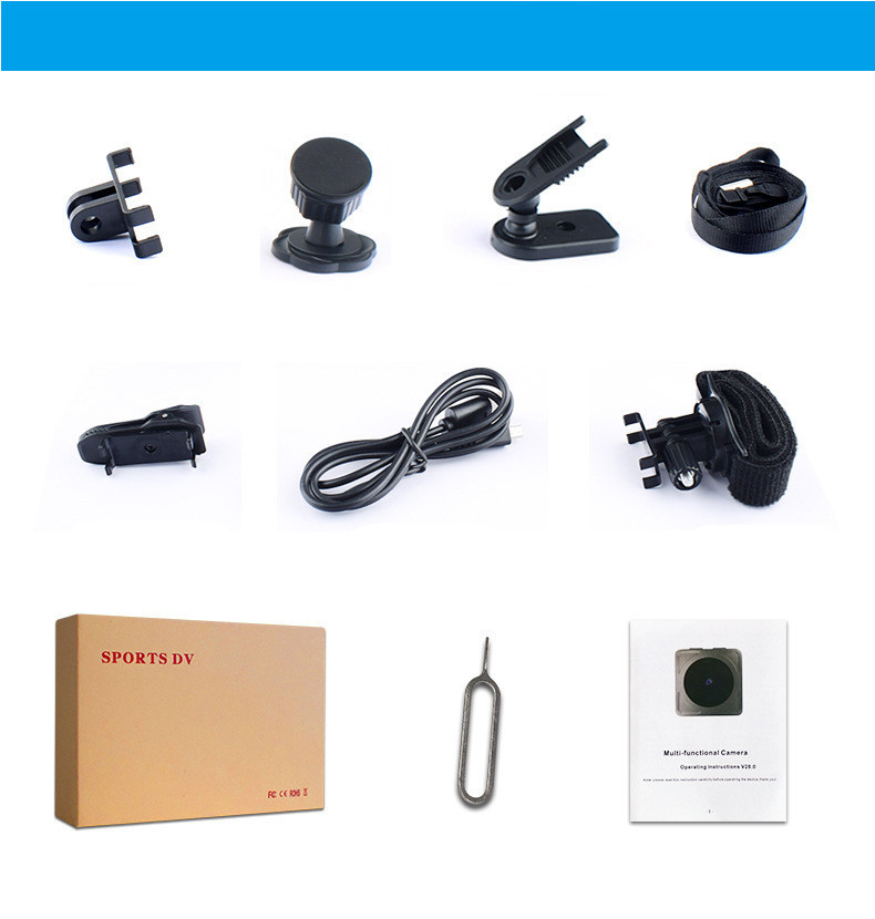 Sensor Night Vision Mini Camera HD Camcorder Camera 1080P Camera Monitor Small Camera - Image 5