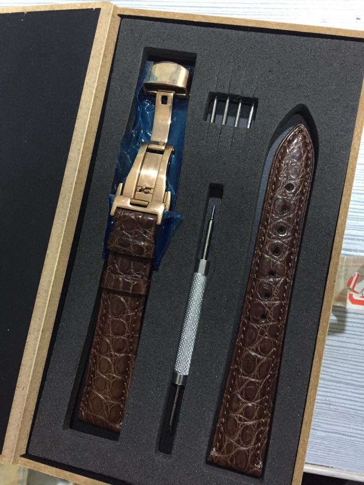 Leather watch strap - Image 9