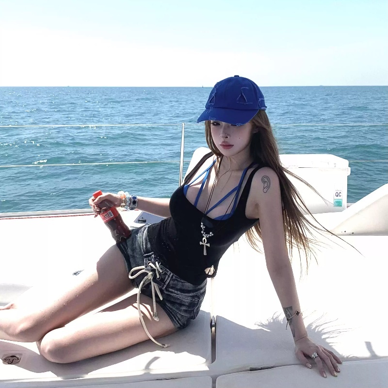 Women's Wool Knitted Camisole Top