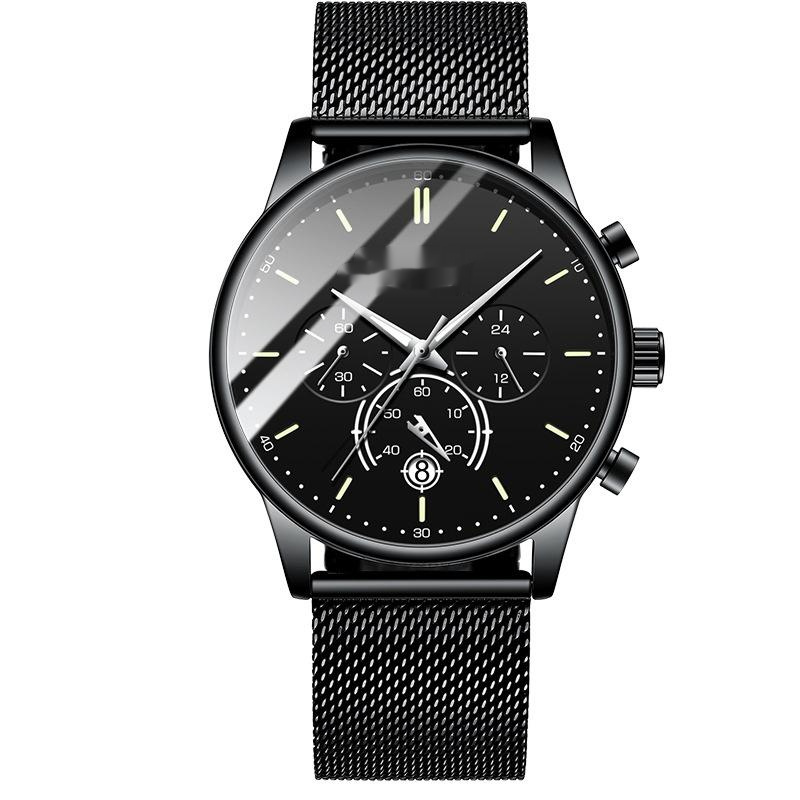 New Timing Luminous Fashion Waterproof Steel Belt Quartz Watch — изображение 7