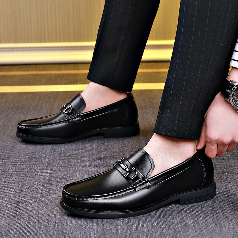 Men's Business Comfortable Breathable Leather Shoes - Image 3