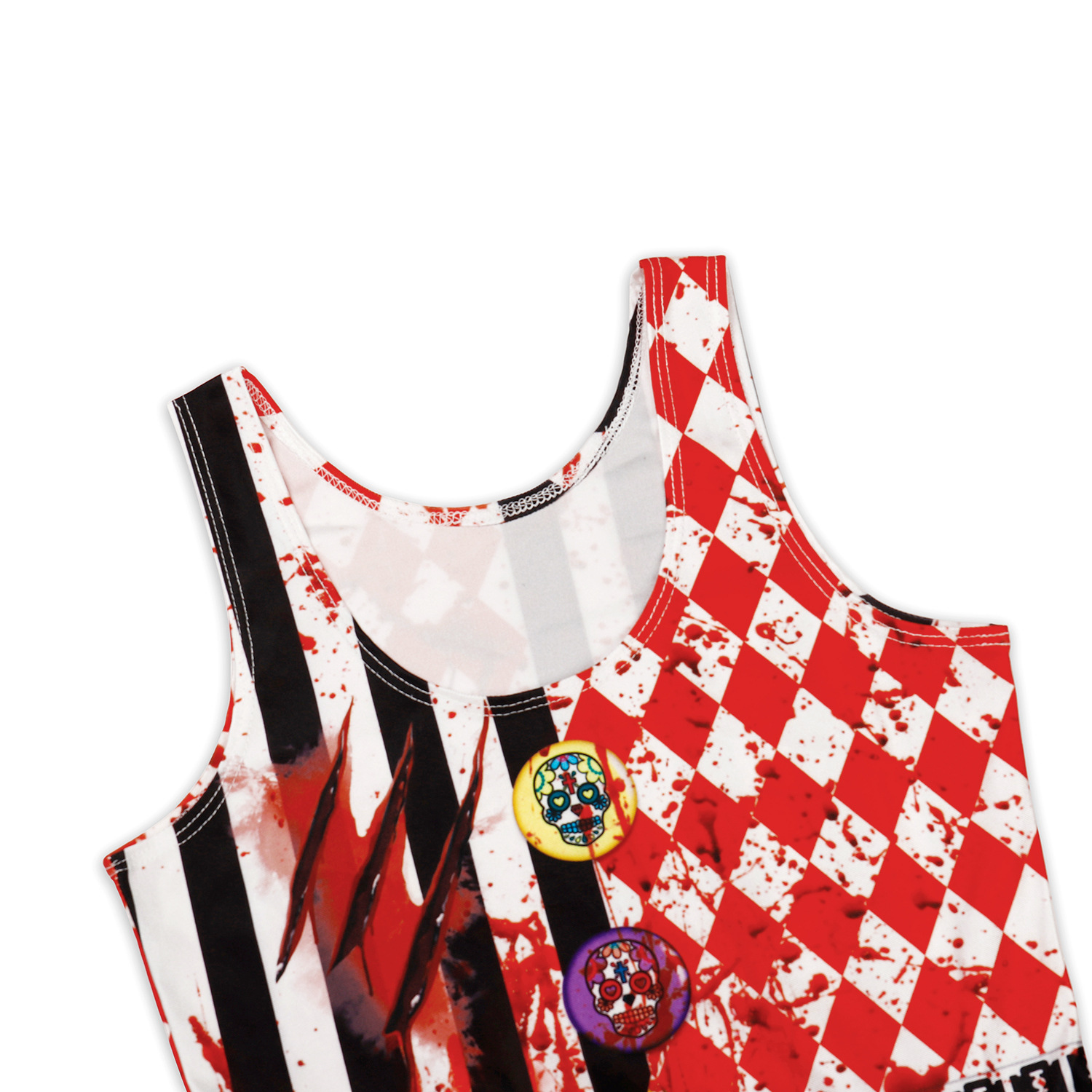 Printed scary bloody dress - Image 4