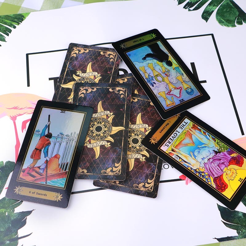 Tarot Deck Set Future Telling English Card — изображение 5