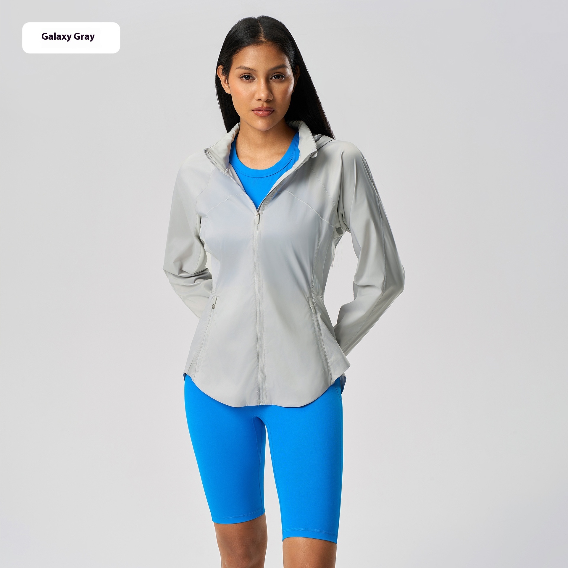 Hooded Sun Shade UV Protection Ice Feeling Quick-drying Breathable Jacket - Image 5