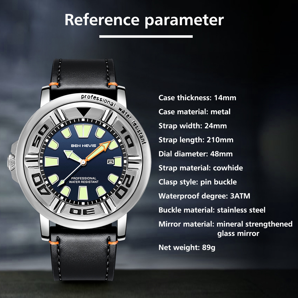 Business Men's Quartz Watches Waterproof — изображение 5