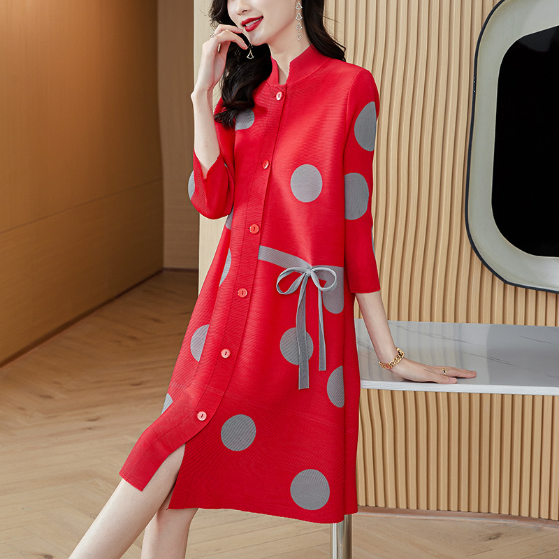 Women's Aging Reduction High End Fashion Large Size Dress - Image 2