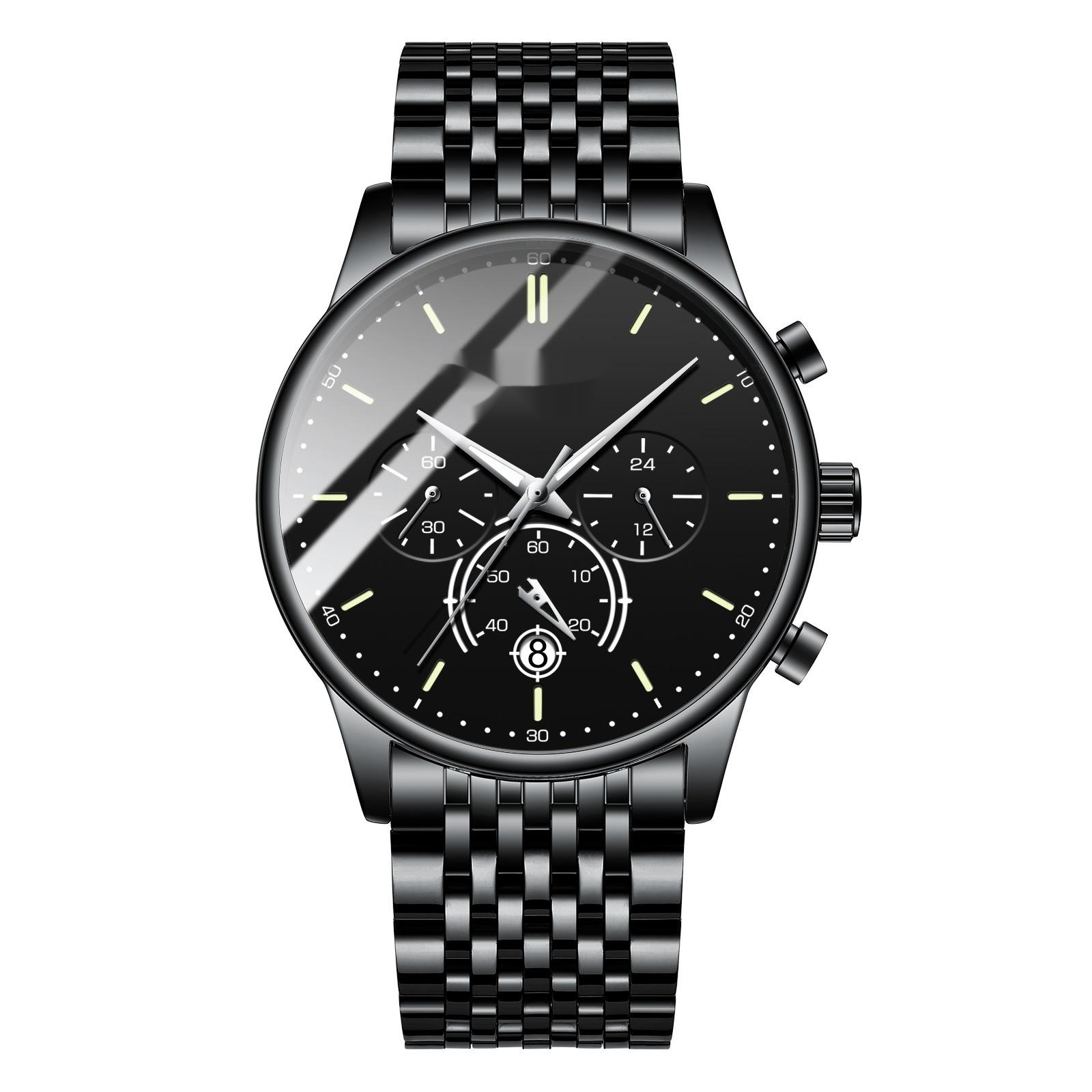 New Timing Luminous Fashion Waterproof Steel Belt Quartz Watch — изображение 8