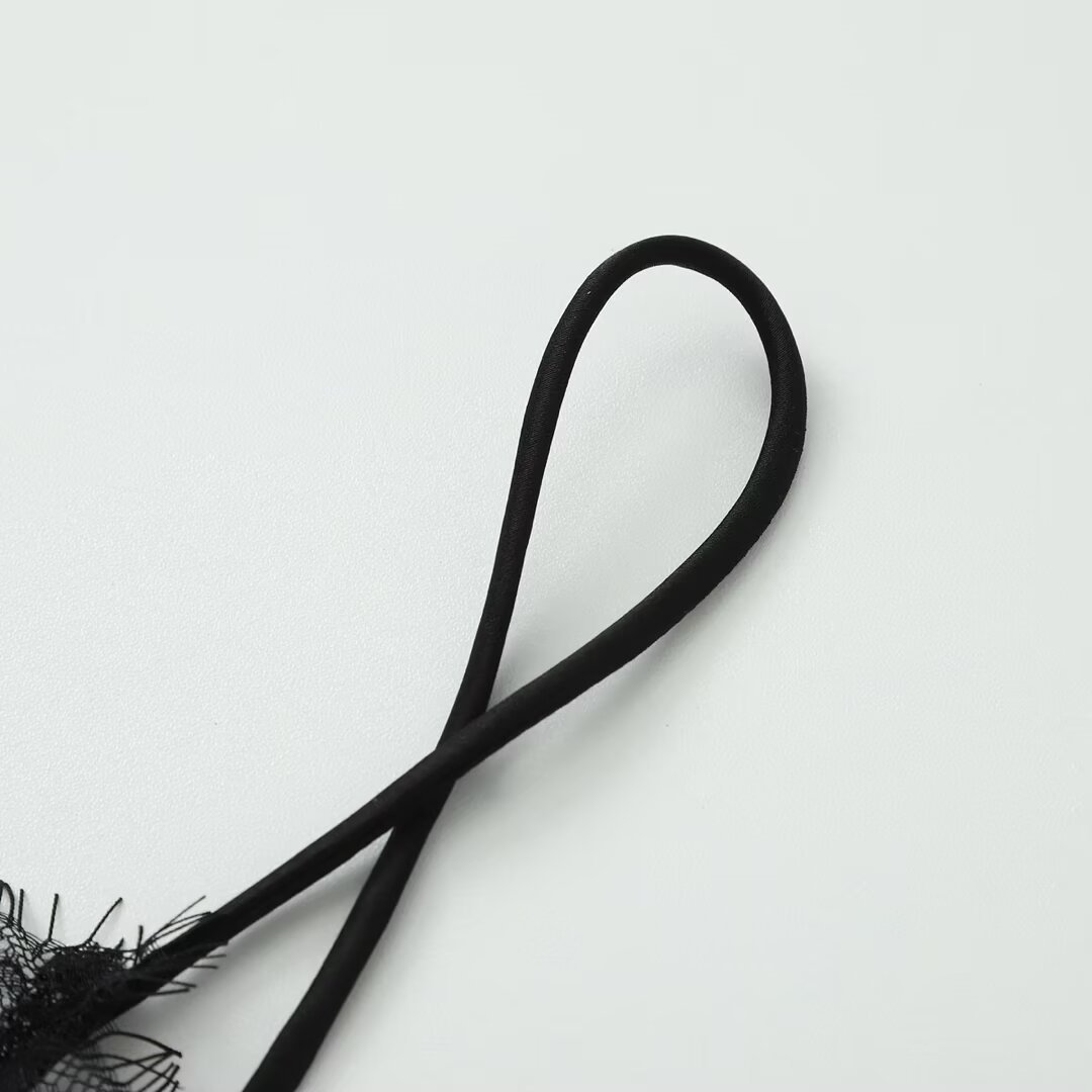 Summer Fashionable Elegant Lace Decorative Sling Top - Image 4